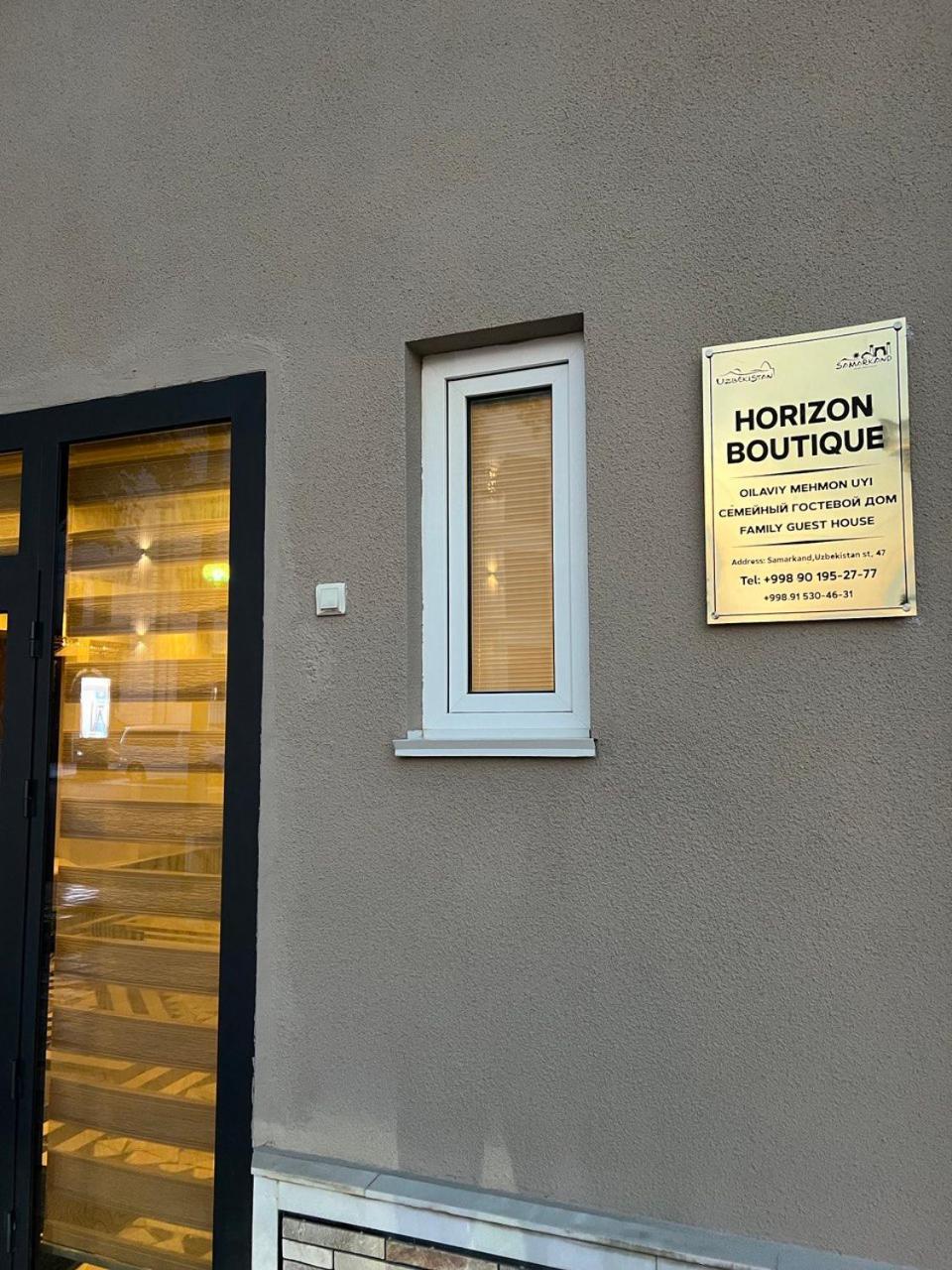 Horizon Boutique 호텔 사마르칸트 외부 사진